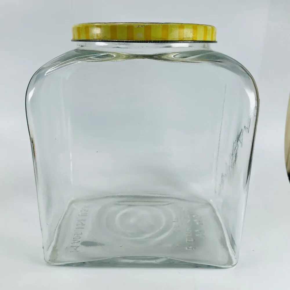 Vintage 1940 Planters Peanuts General Store Display Jar with Mister Peanut Lid